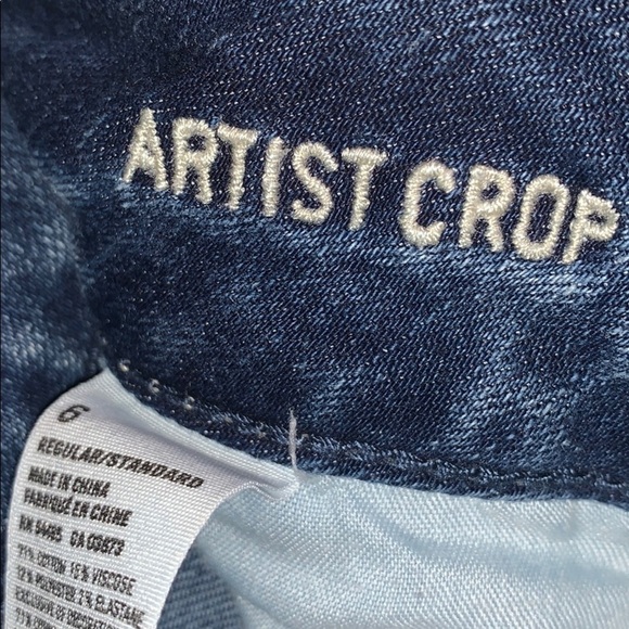 BNWOT American Eagle Artist Crop jeans - Picture 5 of 8